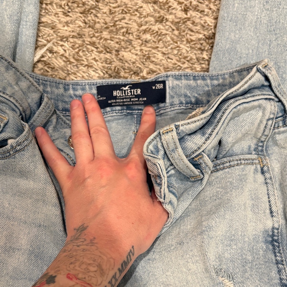 Hollister Denim Light Wash Jeans